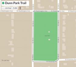 Map of Dunn Park Route