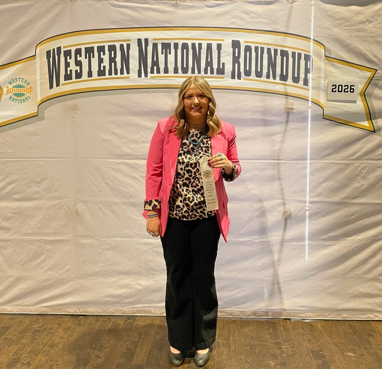 2025 New Mexico State Impromptu Public Speaking winner Maddie Kenyon